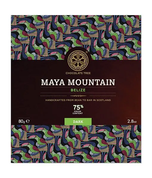 Chocolate Tree Maya Mountain 75%-os étcsokoládé