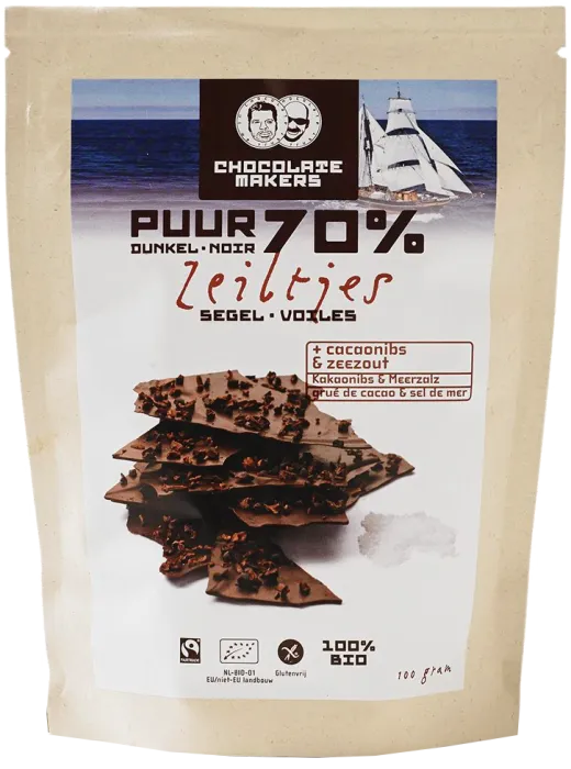 Chocolatemakers 70%-os étcsokis snack