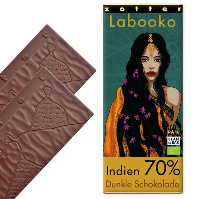 Zotter Labooko 70% India