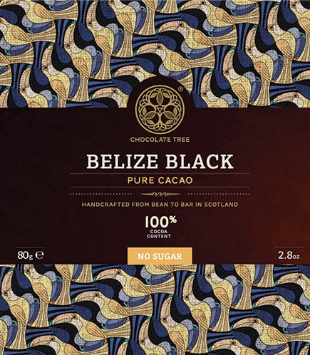 Chocolate Tree 100%-os kézműves étcsokoládé Belize-i kakaóból