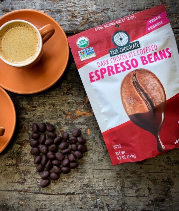 Taza étcsokis kávébab snack