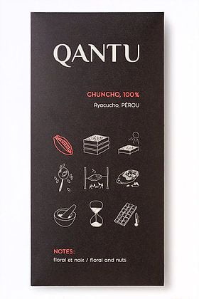 Qantu Chuncho 100%-os kézműves étcsokoládé