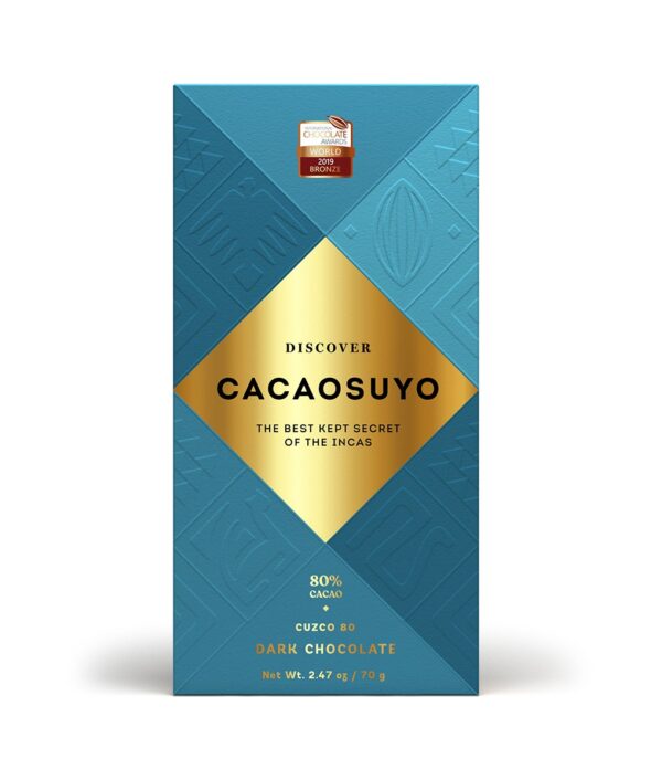 Cacaosuyo Cuzco 80% kézműves étcsokoládé