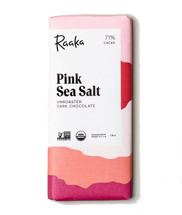 Raaka Pink Sea Salt 71% kézműves étcsokoládé