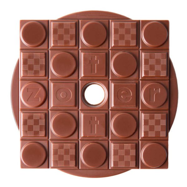 Zotter ‘Squaring the Circle’ kávés mandulás csokoládé