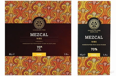 Chocolate Tree Mezcal 70%-os kézműves étcsokoládé